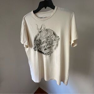 Billabong Men's Cream Graphic T-Shirt